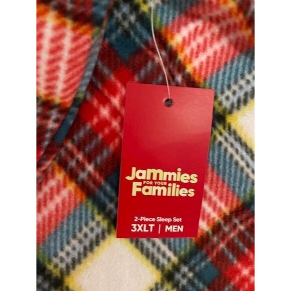 Jingle Bell Rock Notch Pajama Top & Pajama Bottoms Set 3XLT (3737) - Picture 6 of 6